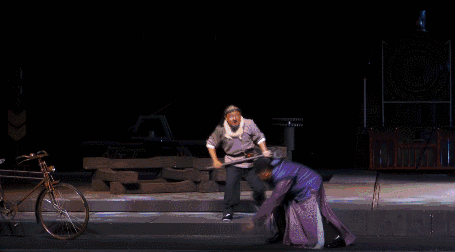 话剧《铁血道钉》演出现场