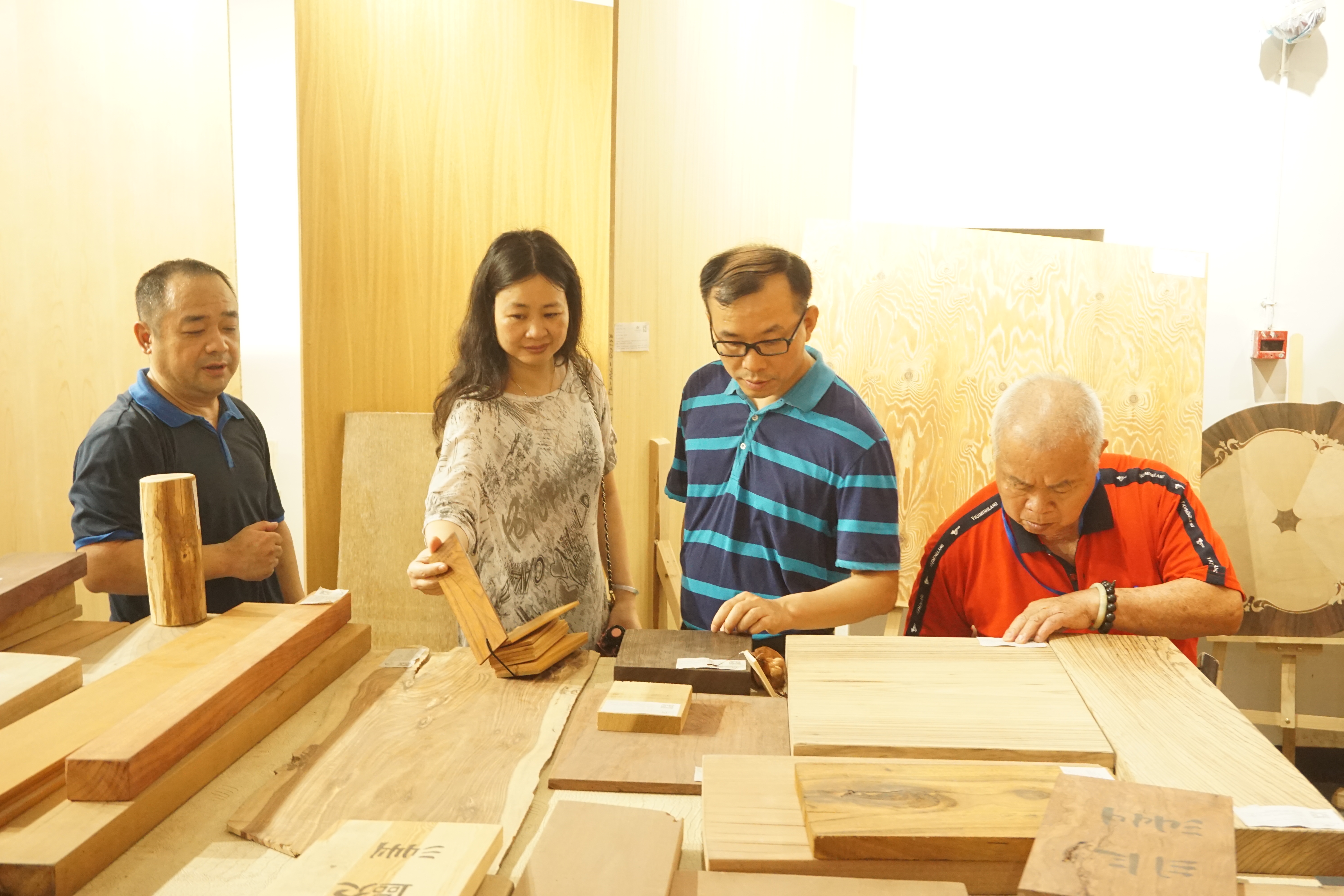 【参观派的木材馆】